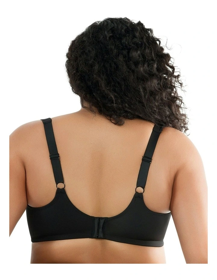 Erika Everyday Seamless Underwire T-shirt Bra in Black image 7