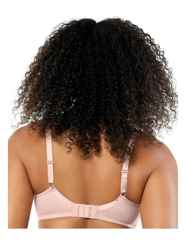 Paige Geometric Lace Unlined Underwire Full Bust Bra in Porcelain image 6