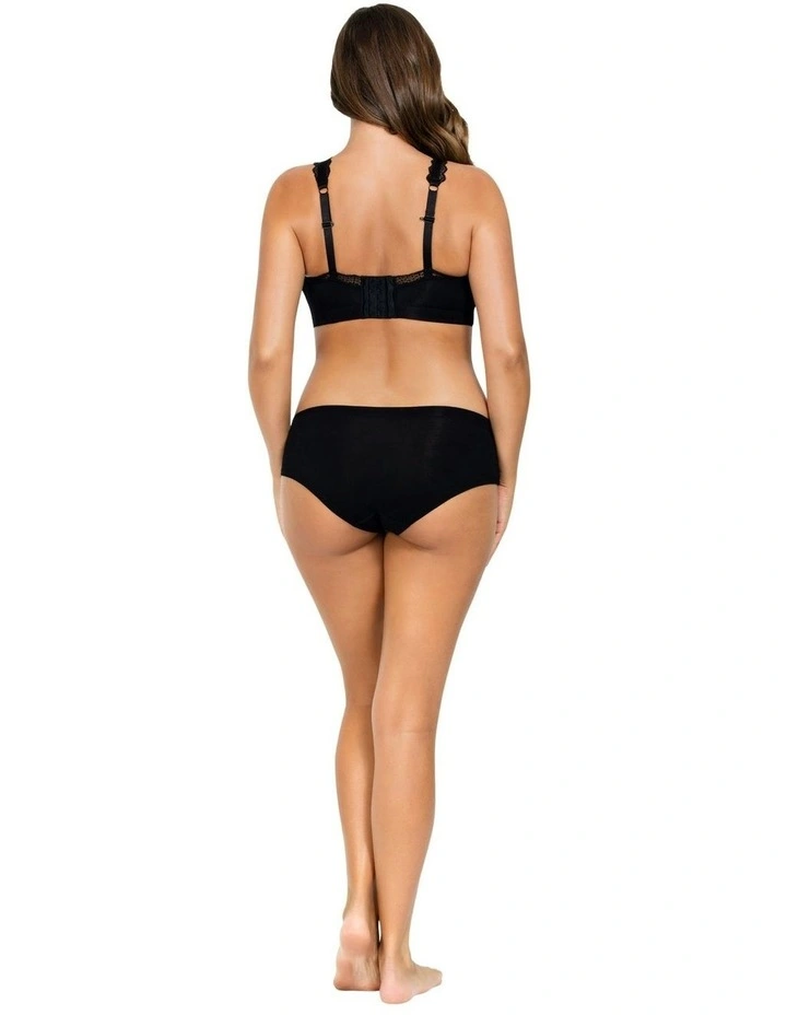 Dalis Wireless Modal Bralette in Black image 2