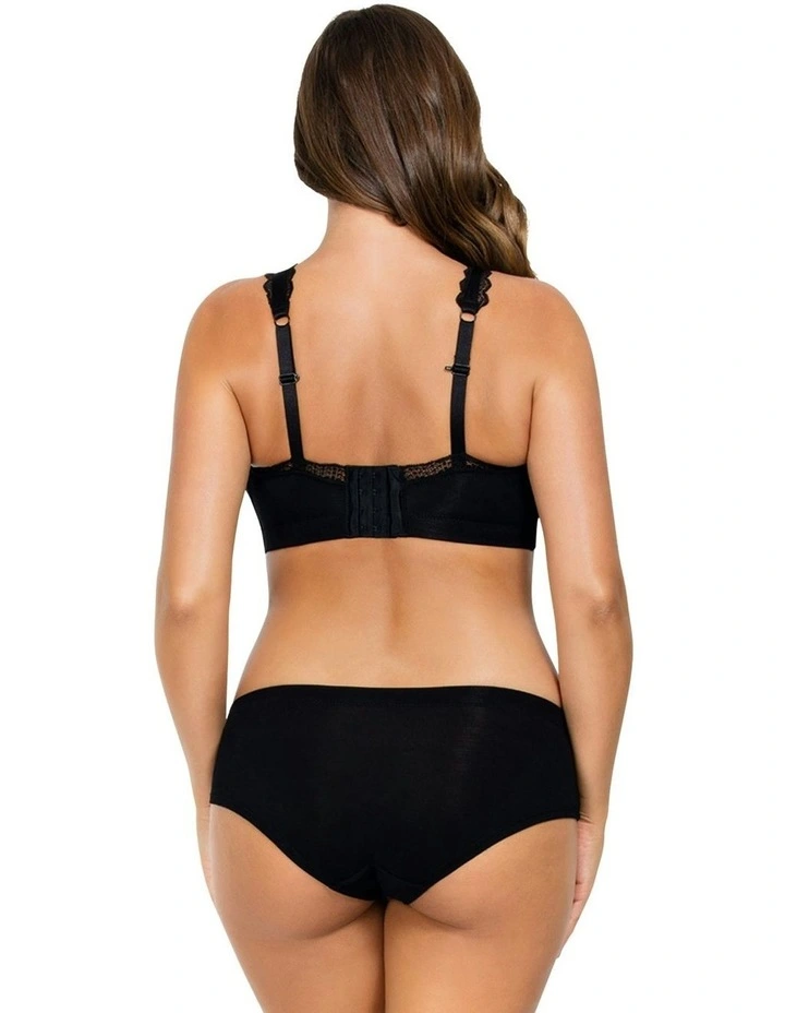 Dalis Wireless Modal Bralette in Black image 6
