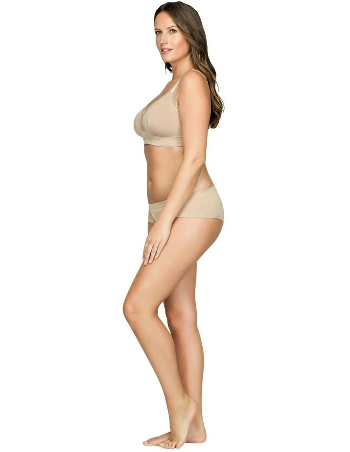 Dalis Wireless Modal Bralette in Bare image 7
