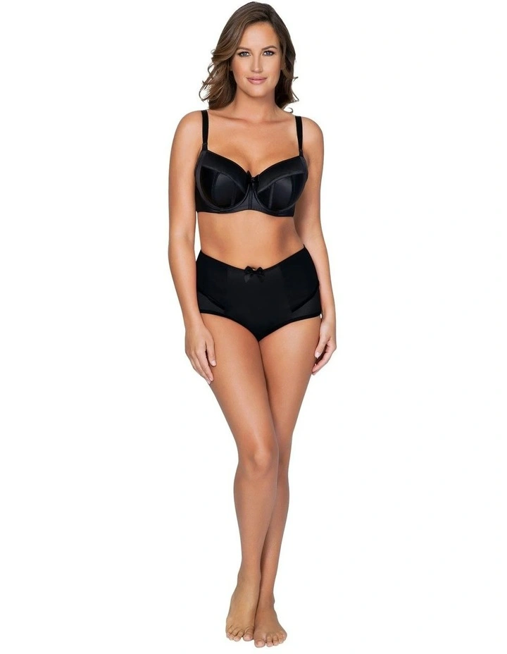 Charlotte Padded Underwire Bra in Black image 4