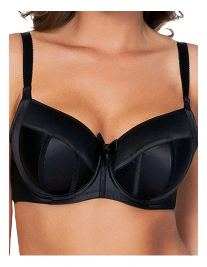 Charlotte Padded Underwire Bra in Black image 5