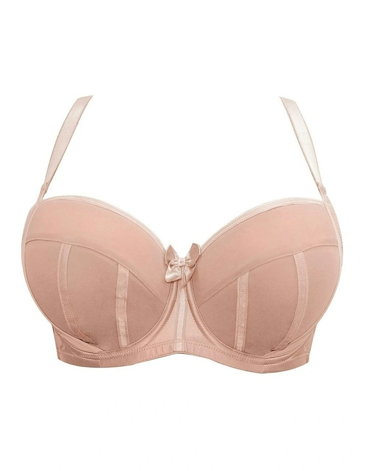 Charlotte Padded Underwire Bra in True Nude image 7