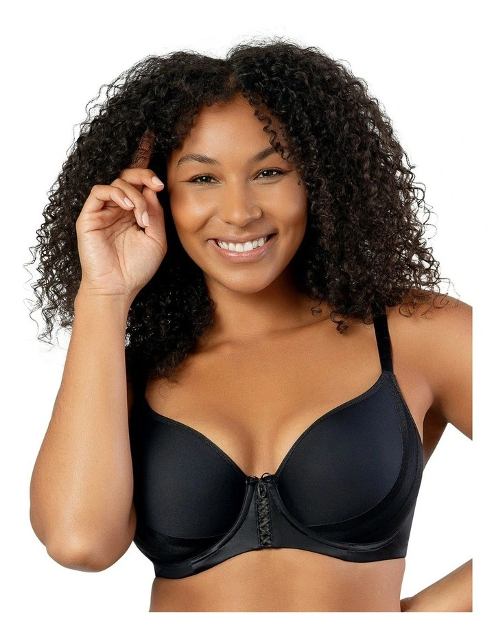 Shea Smooth & Seamless Spacer T-shirt Bra in Black image 1