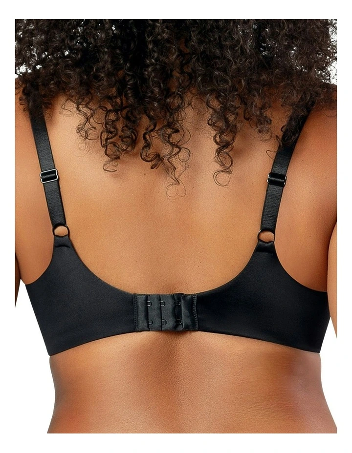 Shea Smooth & Seamless Spacer T-shirt Bra in Black image 4