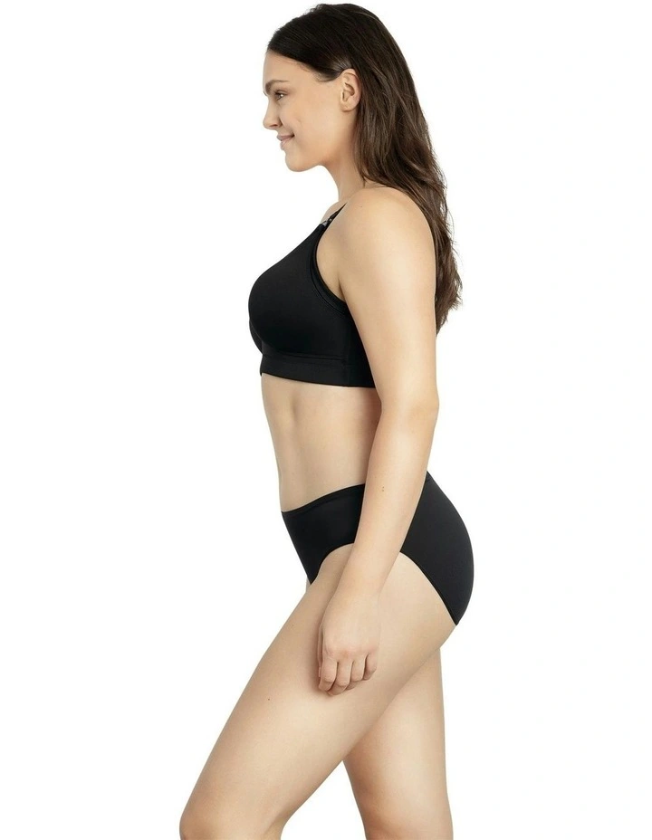 Erika Seamless Wirefree Nursing Bra in Black image 6