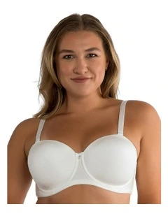 Elise Multiway Seamless Strapless Bra in Pearl White
