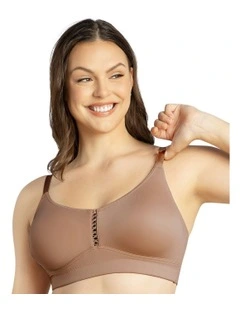 Erika Full Bust Seamless Wirefree Bra in Mid Nude