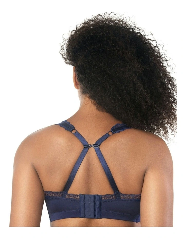 Dalis Wireless Modal Bralette in Navy image 2