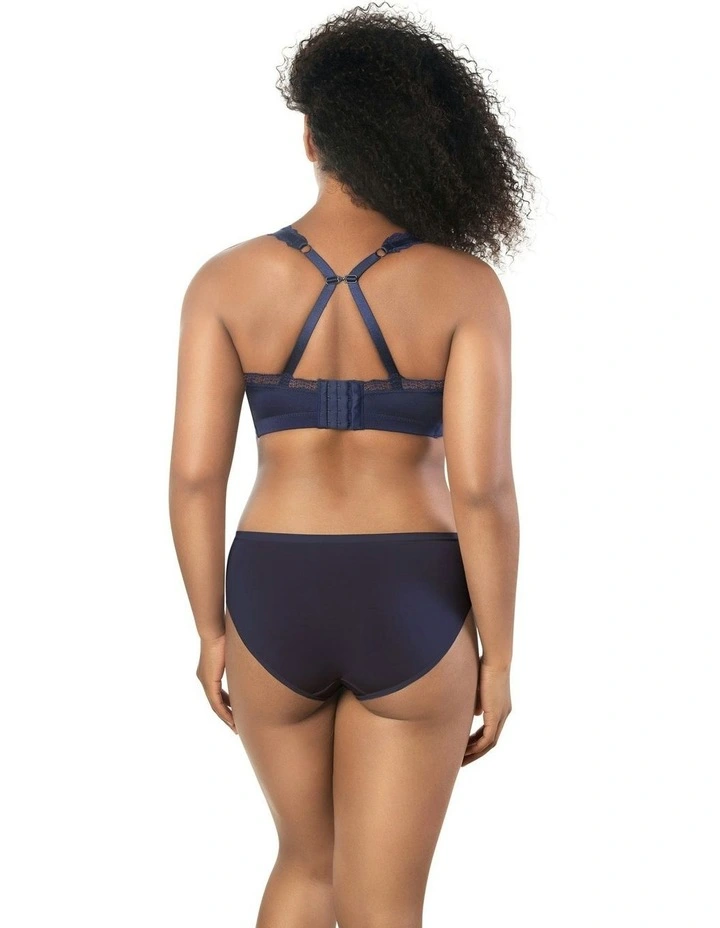 Dalis Wireless Modal Bralette in Navy image 5