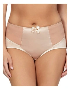 Charlotte High Waist Brief in True Nude