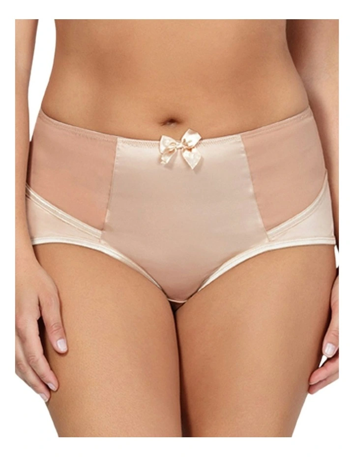Charlotte High Waist Brief in True Nude image 1