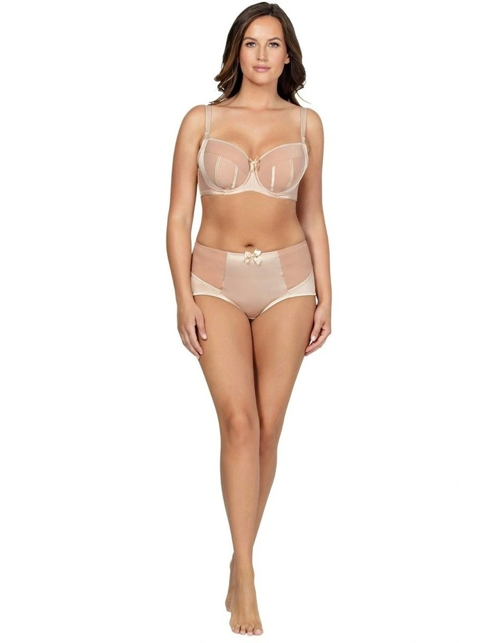 Charlotte High Waist Brief in True Nude image 5