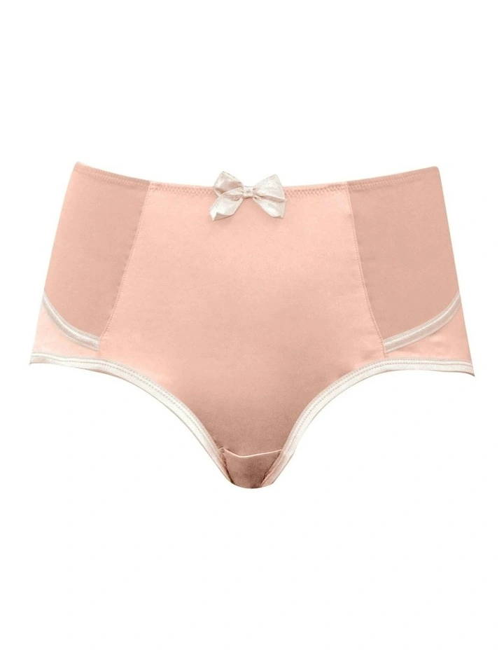 Charlotte High Waist Brief in True Nude image 7