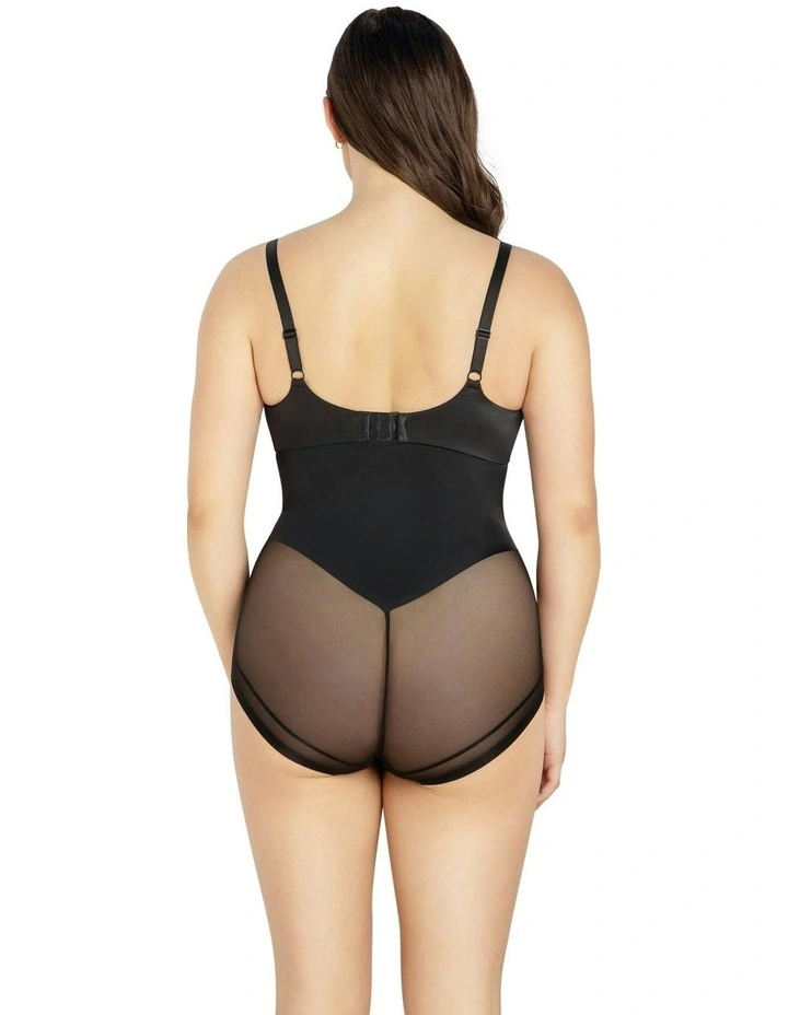 Shea Ultra High Waist Smoothing & Shaping Brief in Black image 2