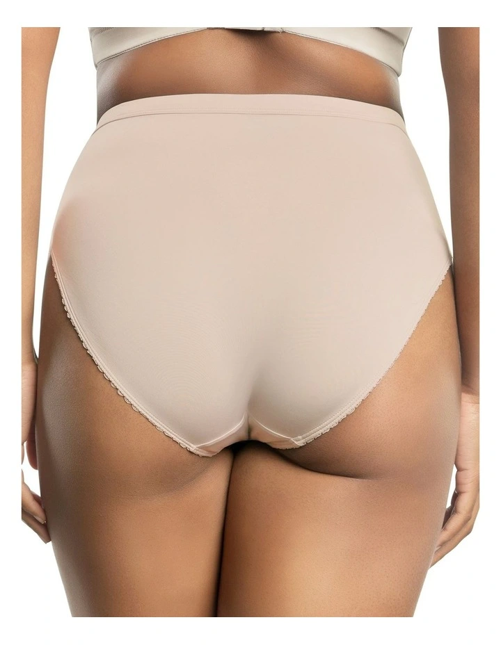 Micro Dressy French Cut High Waist Brief in Cameo Rose image 2