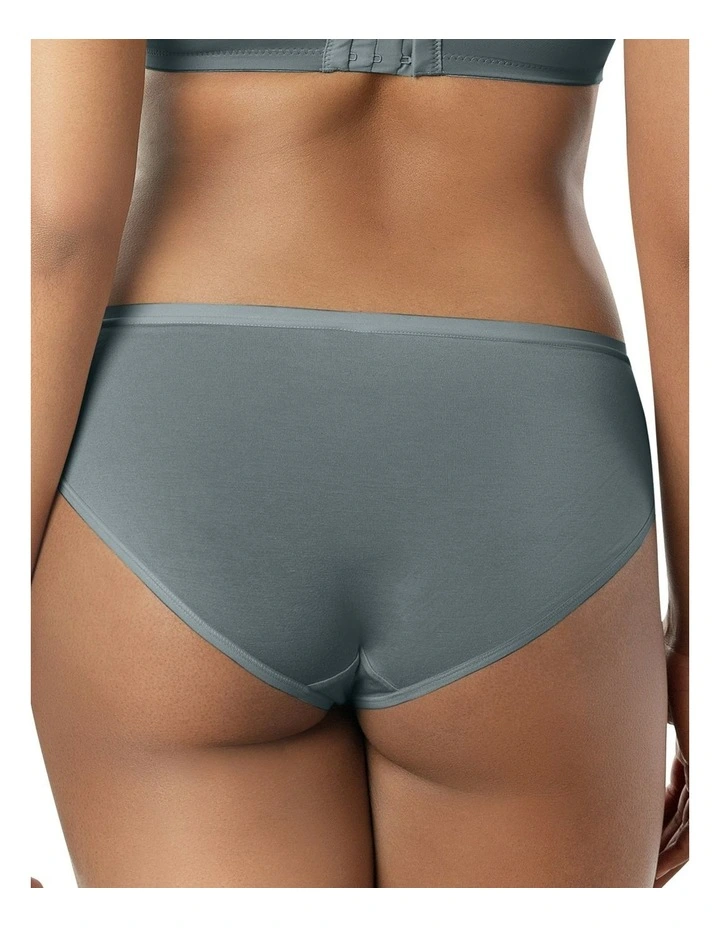 Cozy Soft Modal Hipster Brief in Charcoal image 2