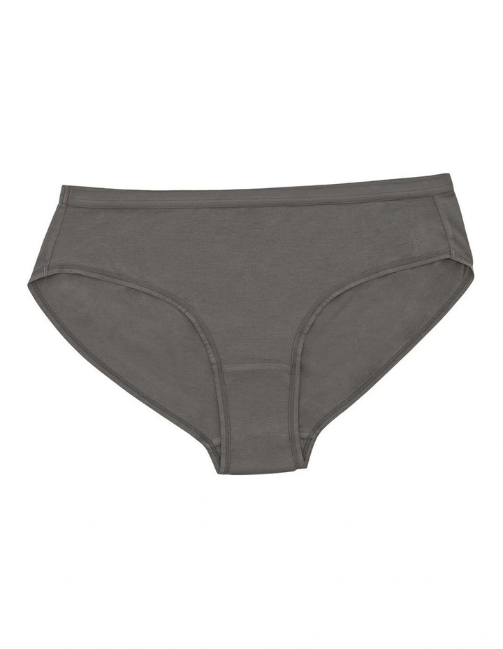 Cozy Soft Modal Hipster Brief in Charcoal image 4
