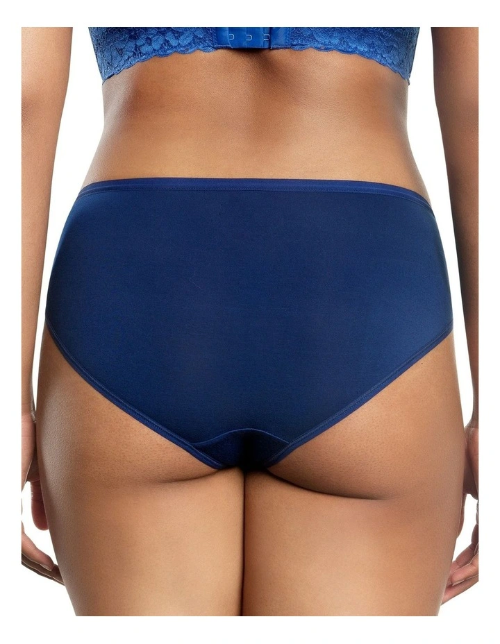 Cozy Soft Modal Hipster Brief in Marine Blue image 2