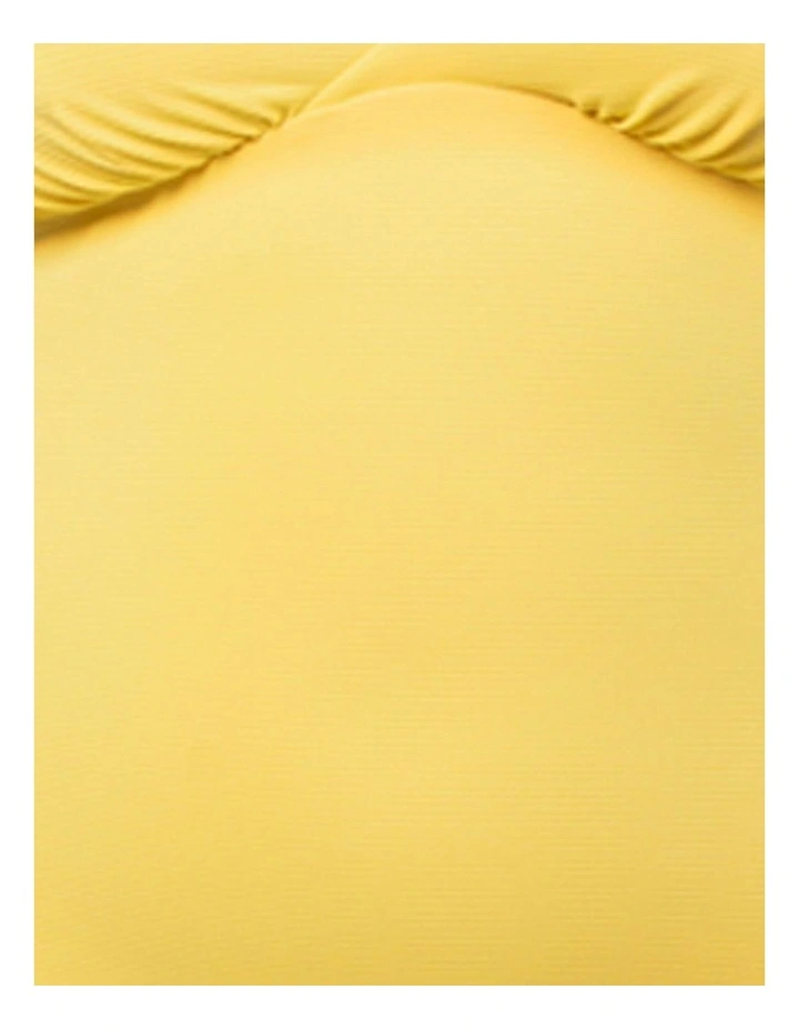 Vivien Full Bust V Neck Plunge Swimsuit in Lemon Drop image 7