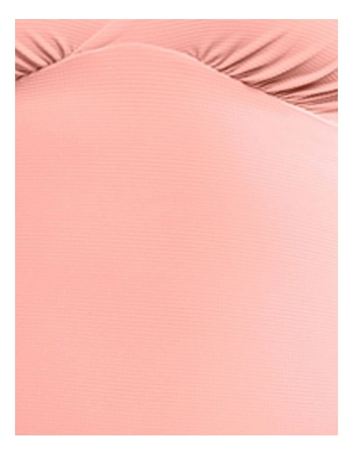 Vivien Full Bust V Neck Plunge Swimsuit in Pink Blush image 7