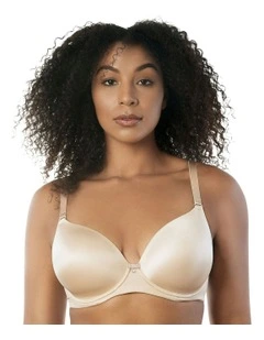 Elise Convertible Wired Seamless Moulded T-shirt Bra in Bare