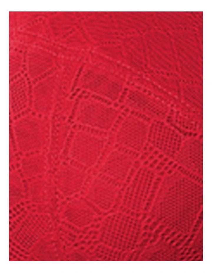 Enora Underwire Minimiser Bra in Racing Red image 6