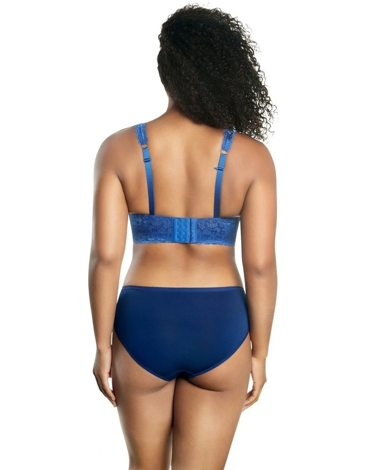 Adriana Wirefree Full Bust Lace Bralette in Sapphire image 4