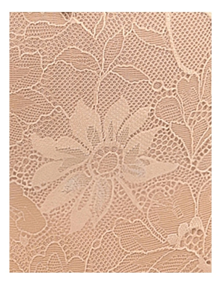 Luxlacy Smoothing High-Waist Lace Brief in True Nude image 6