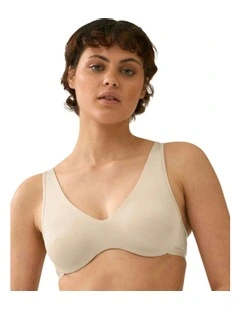 Thursday Second Skin Seamless Wired Bra in Light Beige