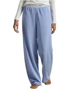 Knit Oxford Modal & Cotton Lounge Pant in Ultramarine