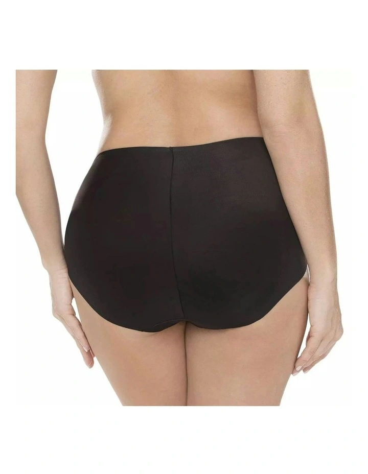 Light Shaping High Waist Everyday Shapewear Brief 2 Pack in Black/Warm Beige image 5
