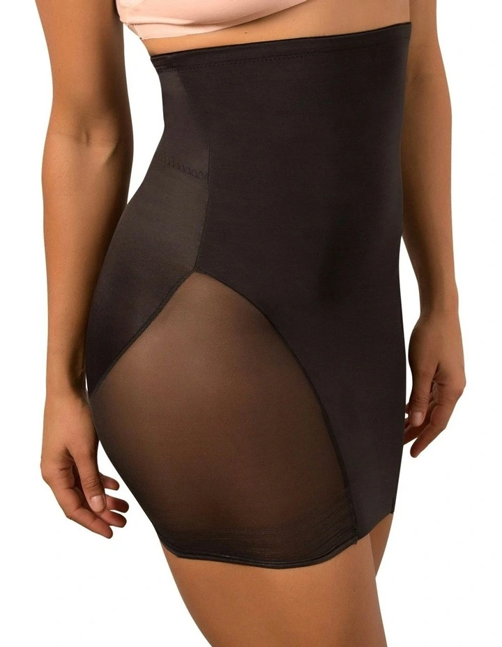 Sheer Shaping Sheer X-Firm High Waist Slip in Black image 3
