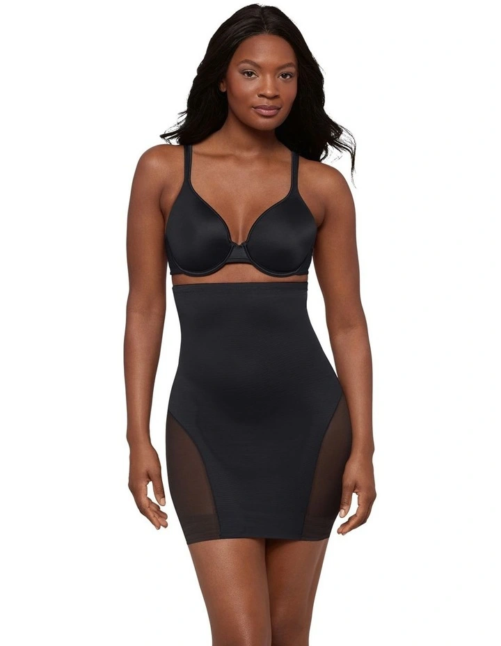 Sheer Shaping Sheer X-Firm High Waist Slip in Black image 4