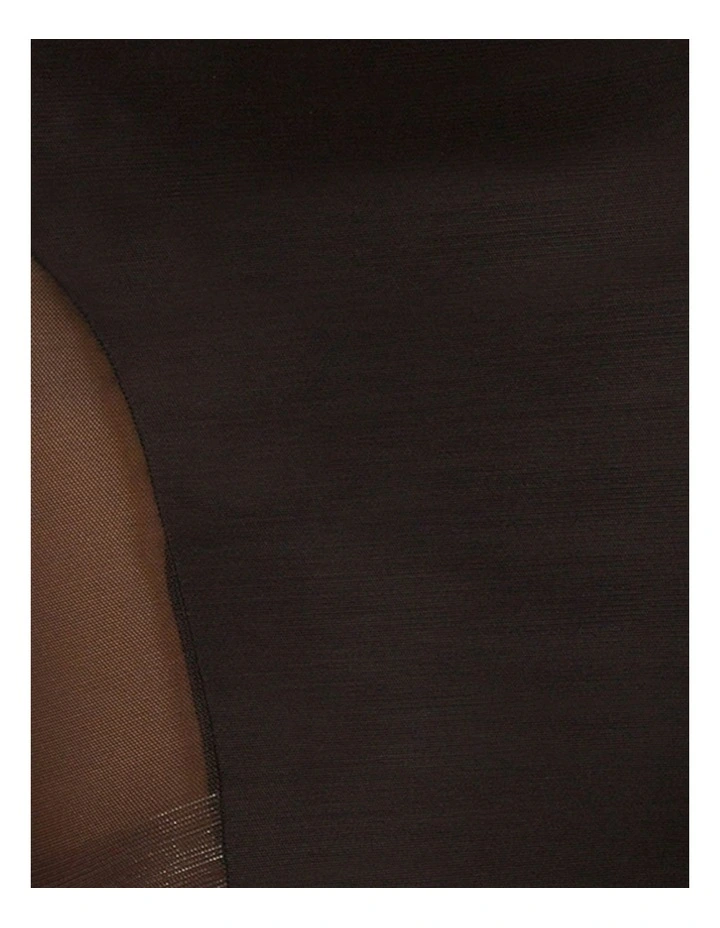 Sheer Shaping Sheer X-Firm High Waist Slip in Black image 6