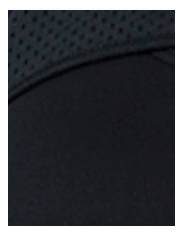 High Impact Active Crop Top Sports Bra in Black image 6