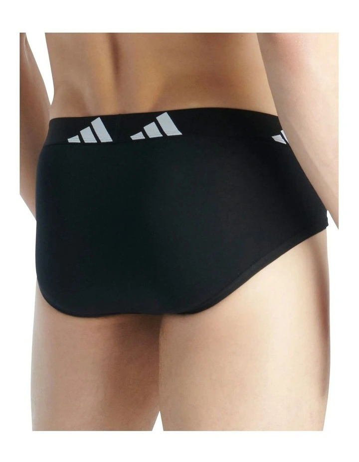 Active Flex Cotton Underwear 2 Pack in Multi image 2