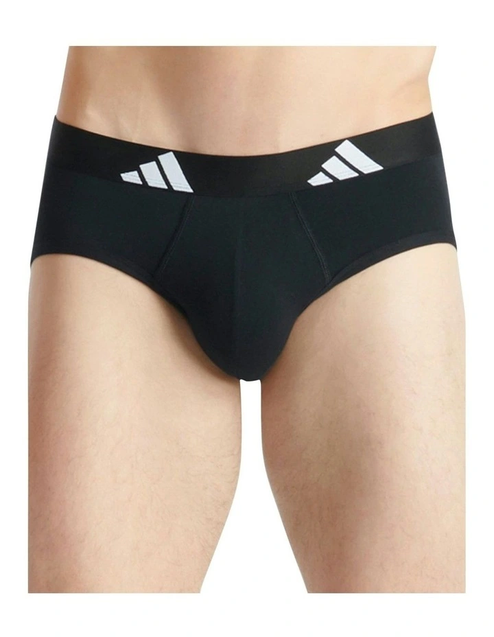 Active Flex Cotton Underwear 2 Pack in Multi image 3