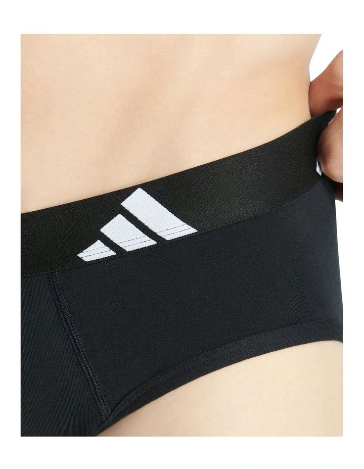 Active Flex Cotton Underwear 2 Pack in Multi image 4