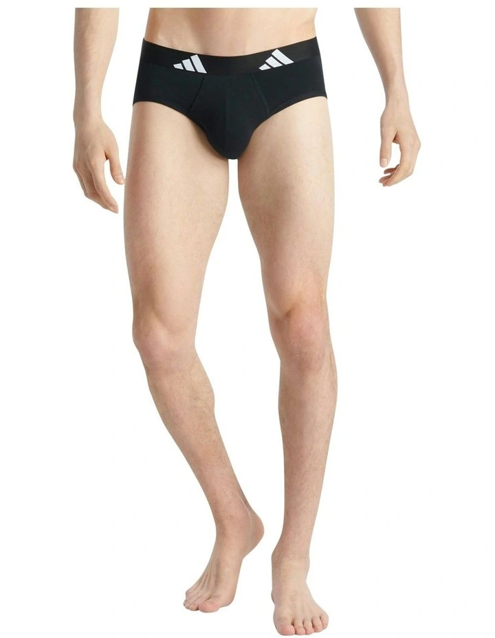Active Flex Cotton Underwear 2 Pack in Multi image 5