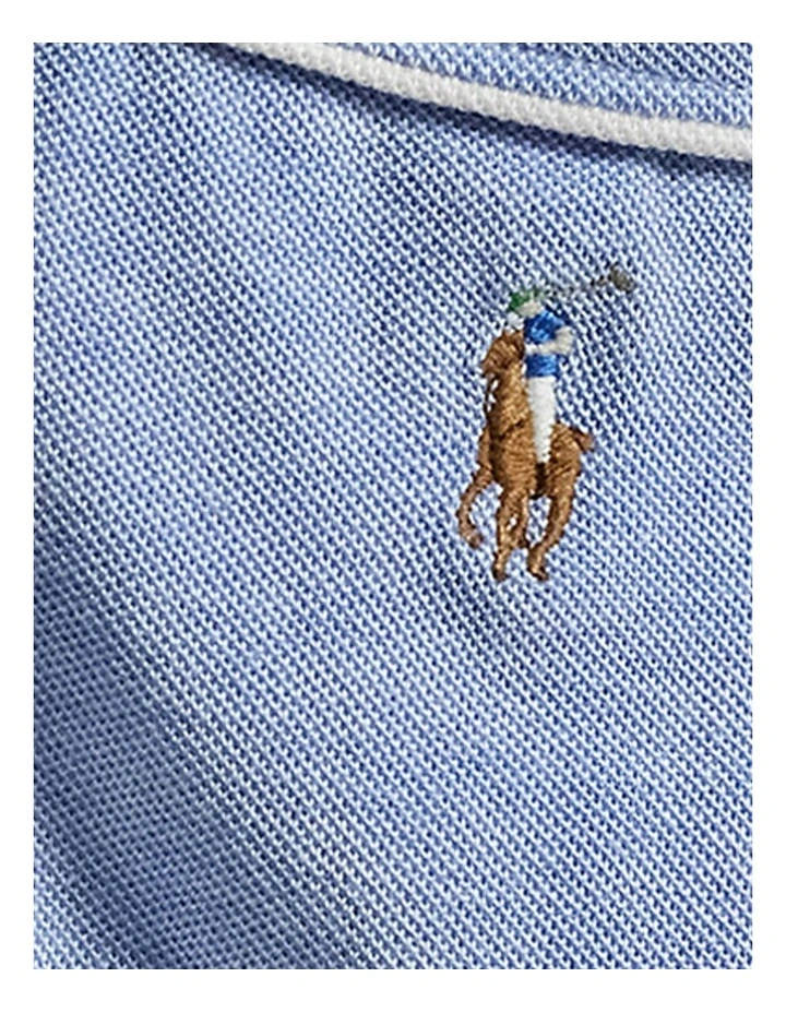 Madison Knit Oxford Modal & Cotton Pyjama Set in Ultramarine image 7