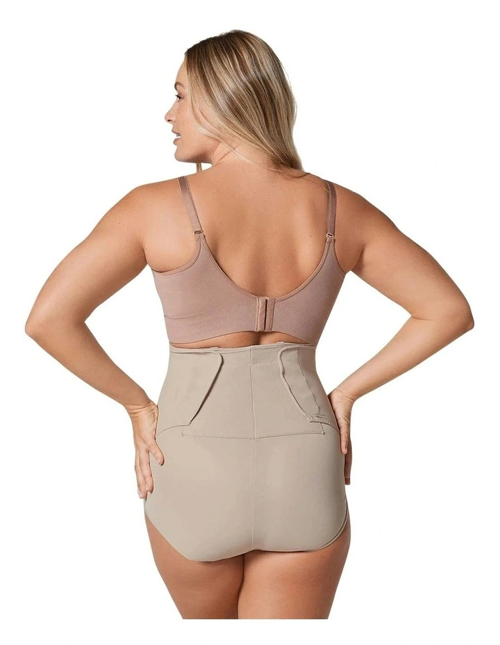 Adjustable Postpartum Belly Wrap Brief in Beige image 6