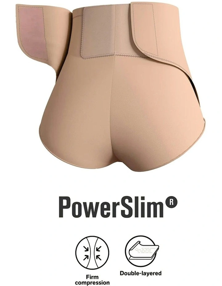 Adjustable Postpartum Belly Wrap Brief in Beige image 7