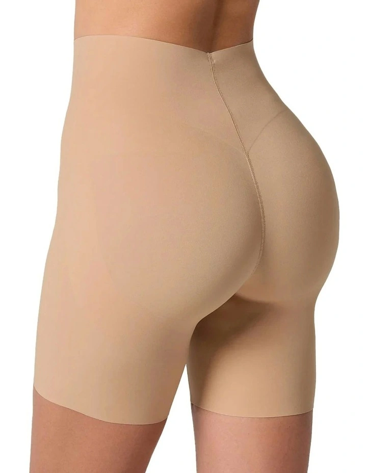 InvisiLift Seamless Butt-Lift Anti-Chafe Shorts in Beige image 2