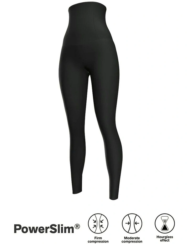 Extra-High Waist Sculpting Firm Compression Leggings in Dark Blue image 6