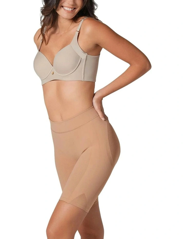 Smart Shape Well-Rounded Butt Lift Shaping Shorts in Soft Natural image 4