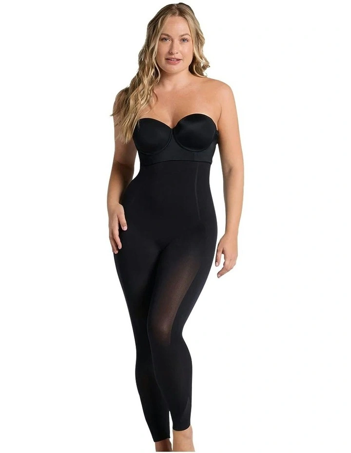 Smart Shape Extra High Waist Butt Lift Shaping Leggings in Black image 5
