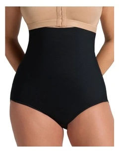 Bellyflex Total Adjustable Post-Surgery or Postpartum Belly Wrap Brief in Black