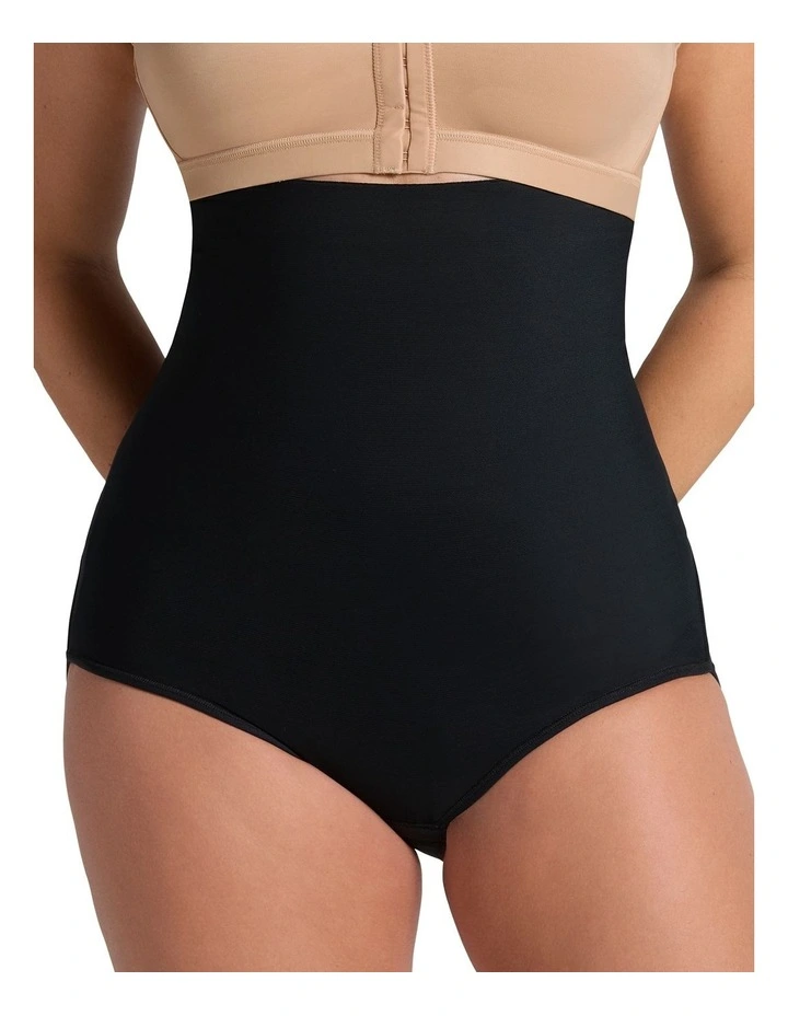 Bellyflex Total Adjustable Post-Surgery or Postpartum Belly Wrap Brief in Black image 1